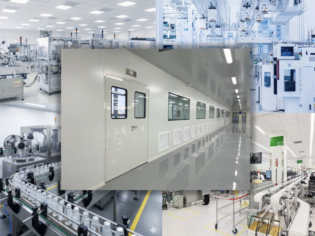 Cleanroom Door Application Scenarios