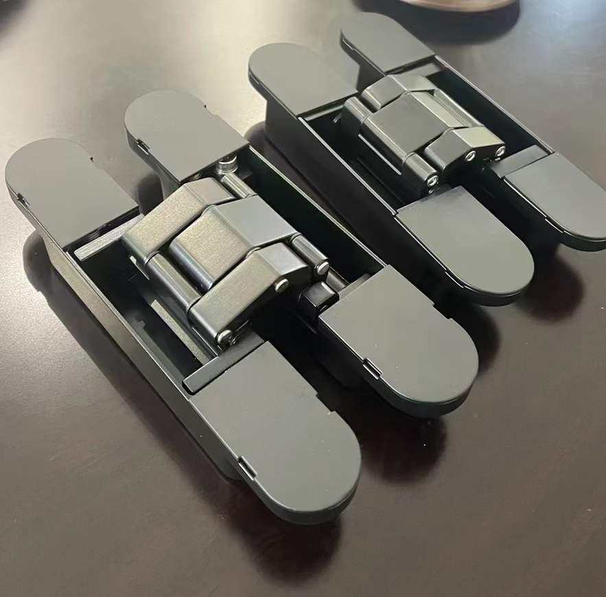 Concealed hinges installed on commercial door concealed hinges for commercial doors