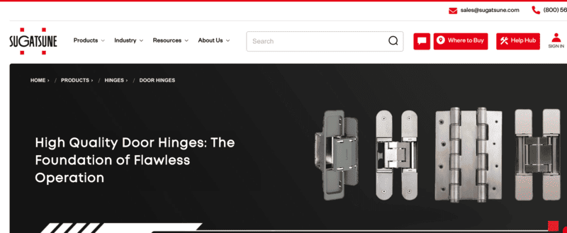 Sugatsune concealed door hinge company Sugatsune concealed hinge