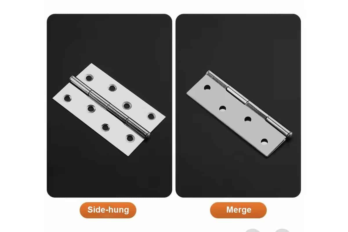 Brushed Finish Stainless Steel Butt Hinges for Projects stainless steel butt hinges brushed finish project appearance
