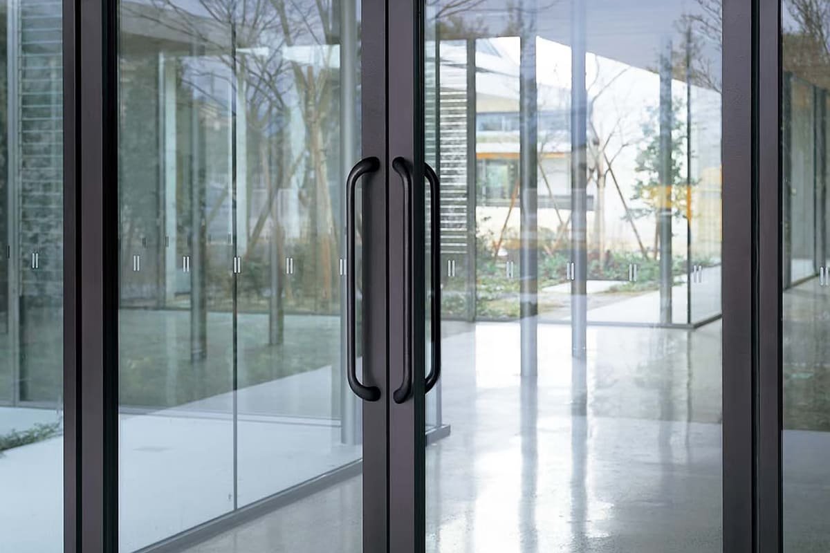 u shaped commercial lever handle