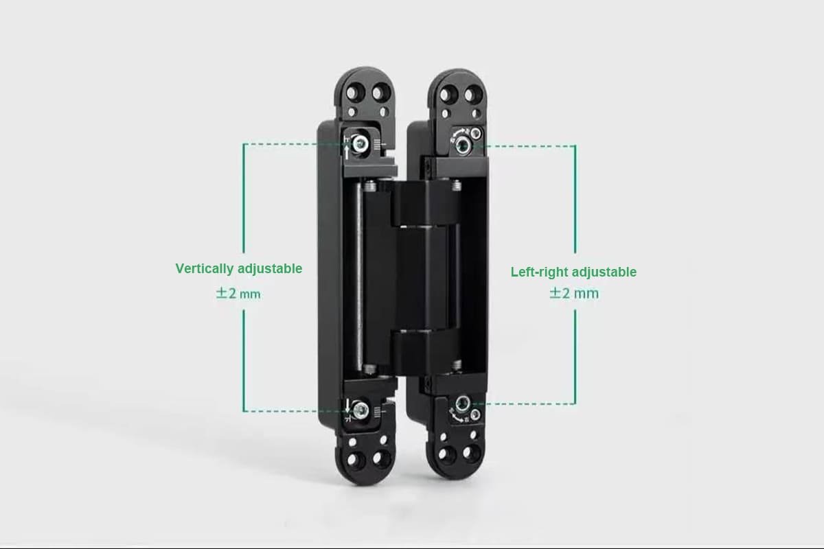 3D hinge adjustment directions 3D hinge adjustment directions