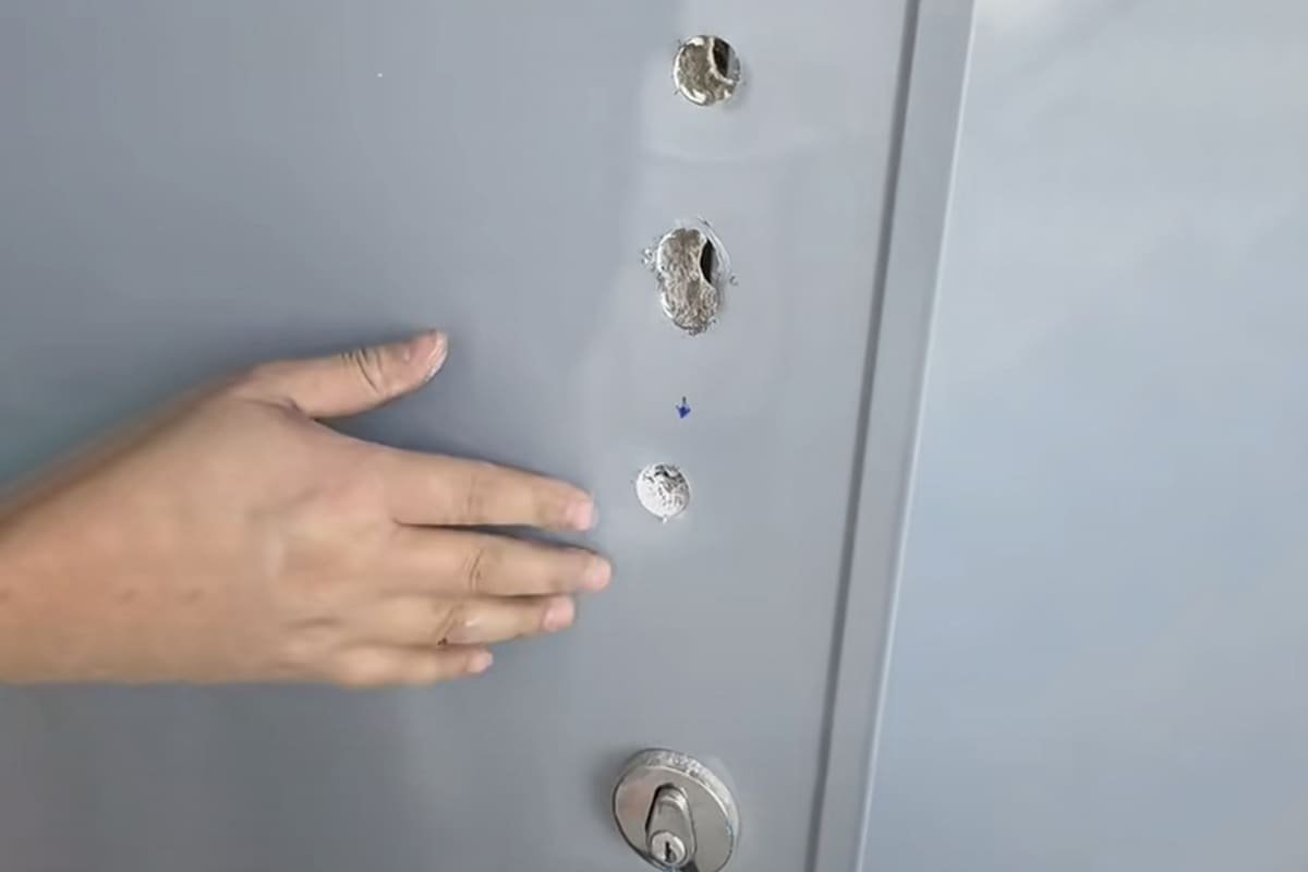 marking fire door lock backset and c-c distance marking fire door lock backset and c-c distance