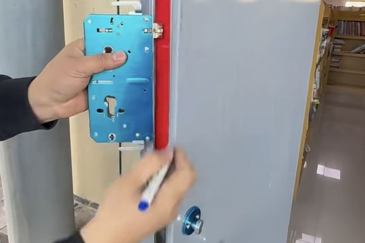 mortise lock faceplate recess mortise lock faceplate recess