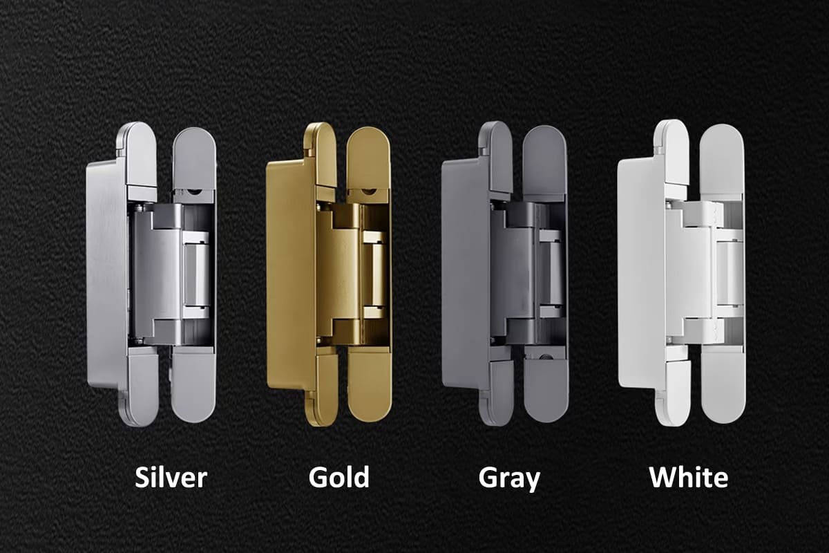 3D adjustable concealed door hinge installation 3D adjustable concealed door hinge installation