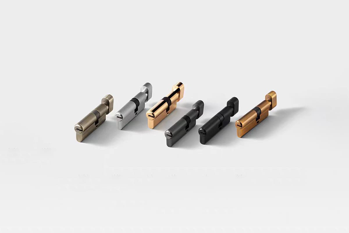 lock cylinder body and plug