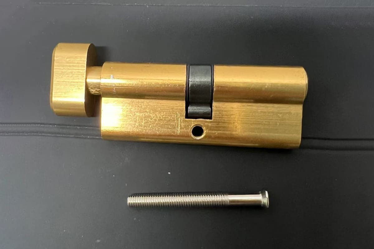 lock cylinder fixing parts