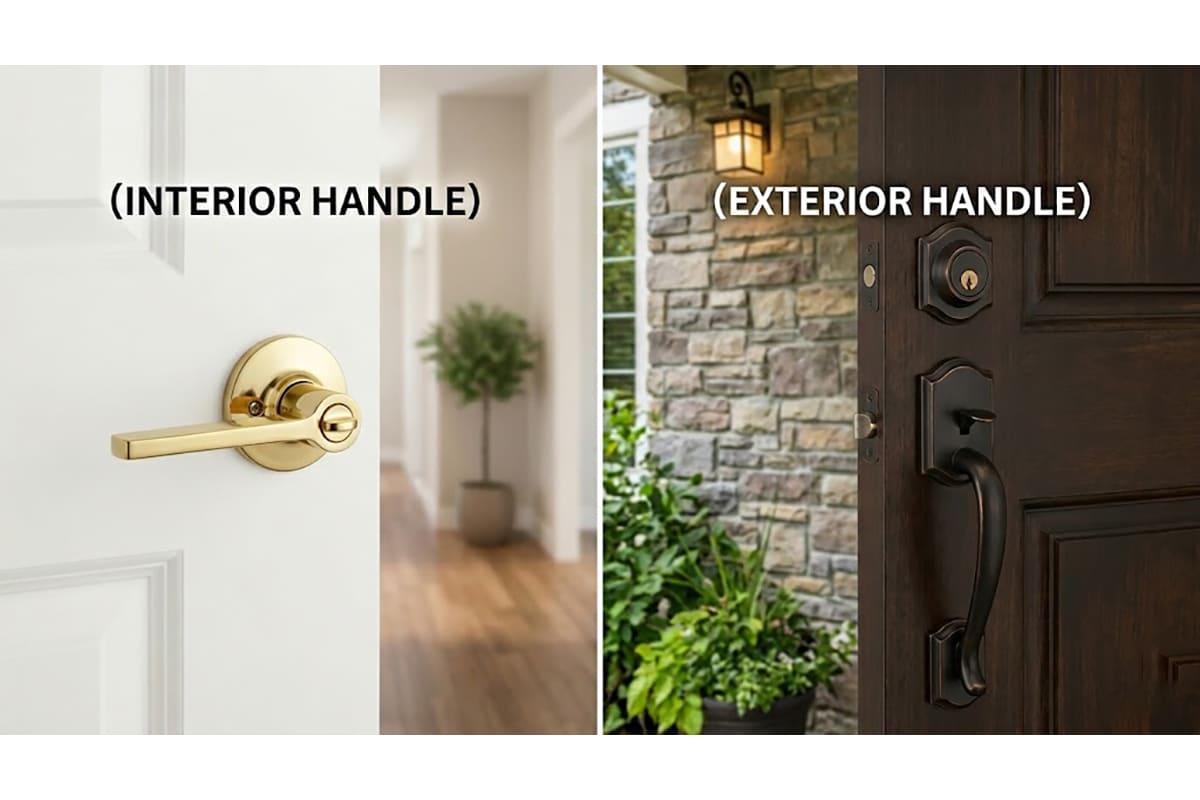 interior and exterior door handles comparison interior and exterior door handles comparison