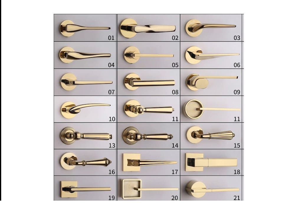 PVD coating surface performance for door hardware PVD coating surface performance for door hardware
