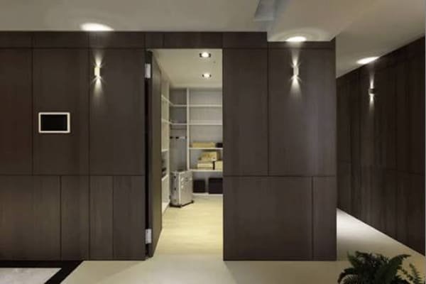 finish matching hidden door finish matching hidden door