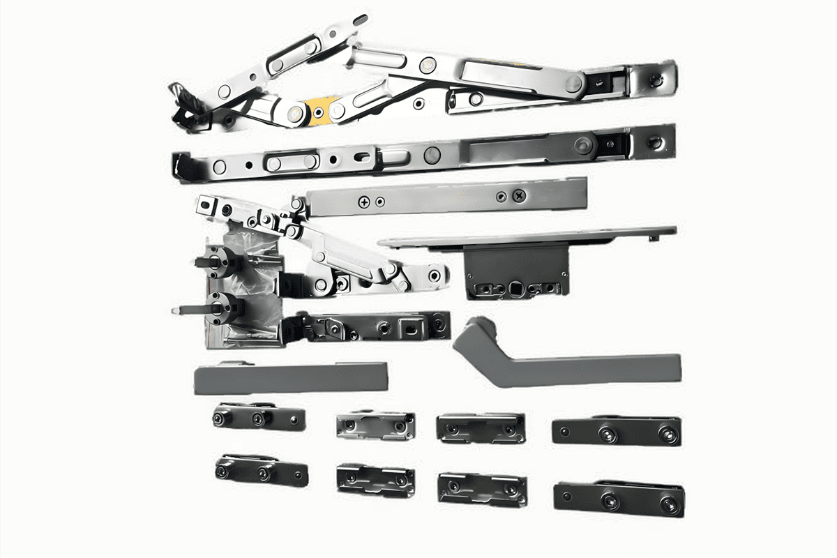 Material selection for commercial panic door hardware parts stainless steel and aluminum commercial panic door hardware parts