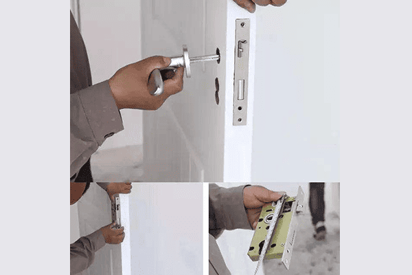 How to install door locks with accurate measurement how to install door locks with accurate door measurement and marking