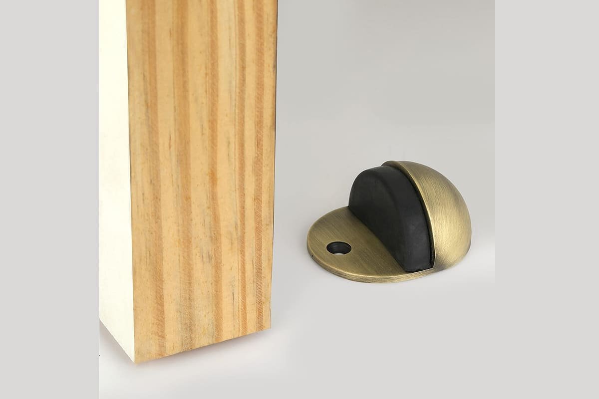 Door stopper impact protection function door stopper preventing door handle from hitting wall