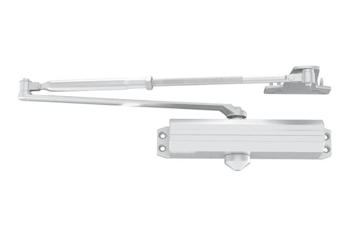 Hydraulic door closer installation details hydraulic door closer installation type standard arm parallel arm and top jamb