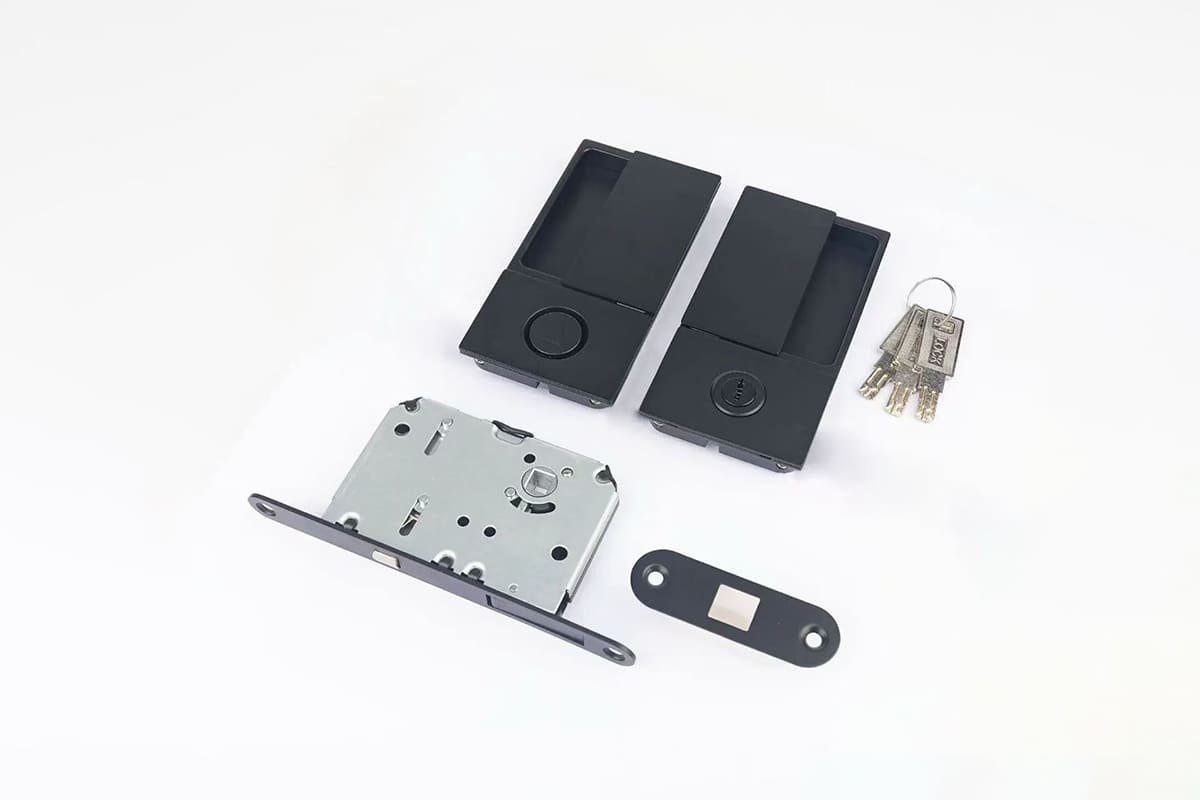 Pocket door hardware complete system pocket door hardware complete sliding door system with track rollers guides and accessories