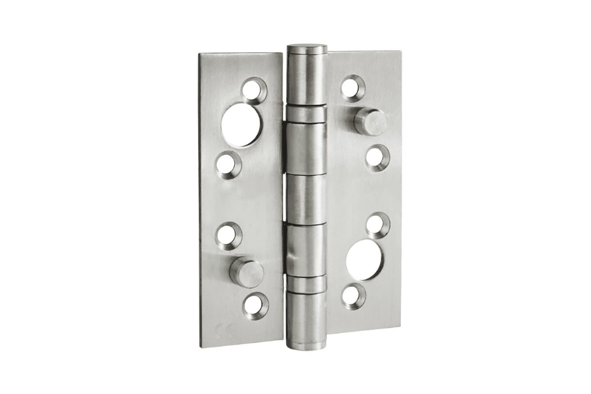 security door hinges with reinforced leaves security screws and bearing structure
