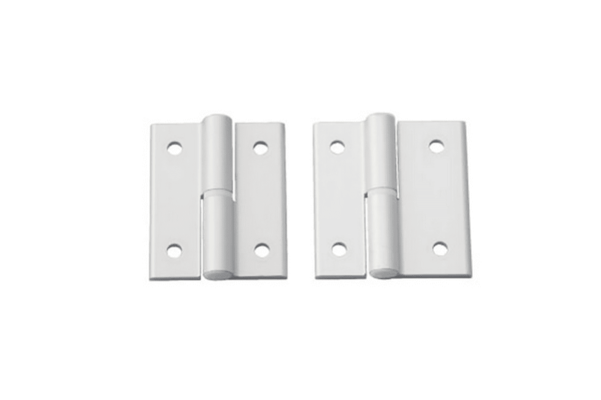 Lift off hinge structure and working principle lift off hinge structure with detachable pin and removable hinge leaves