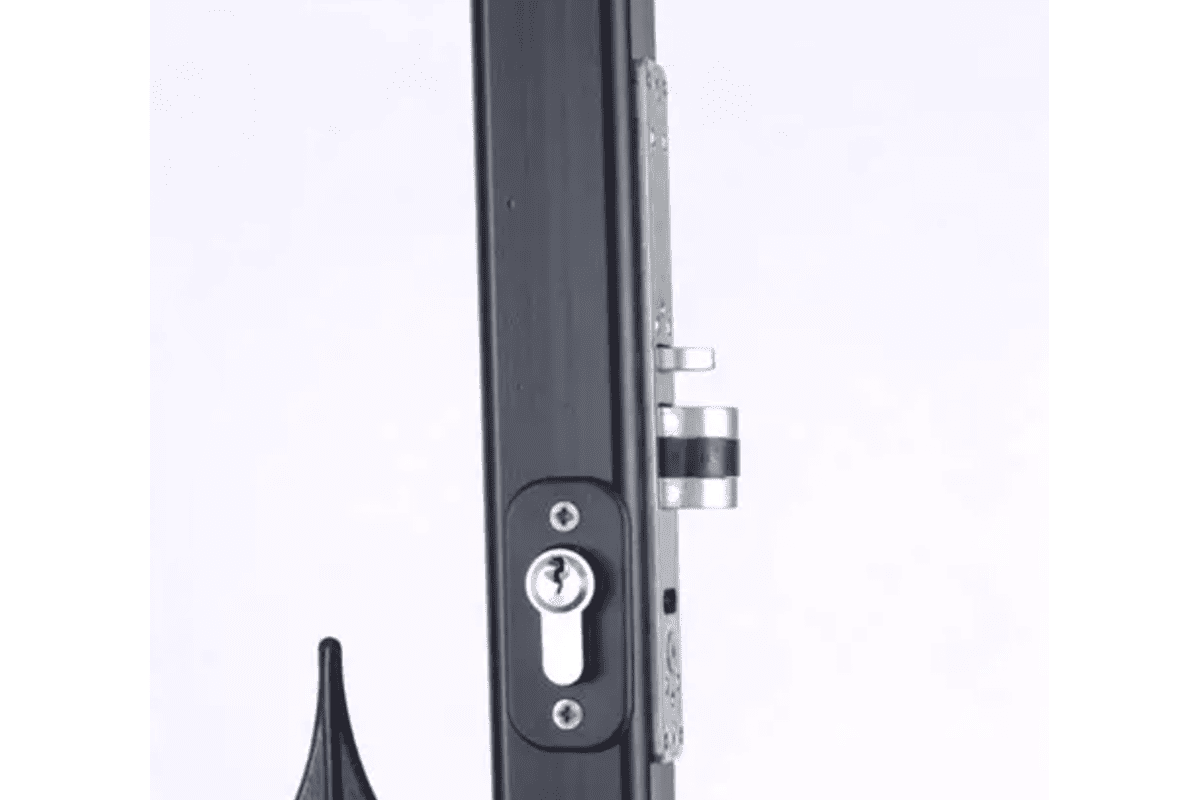 Mortise lock case installed inside door edge commercial mortise lock function with lock case inside door edge
