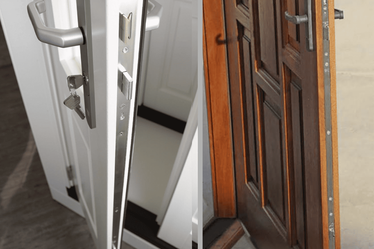 3-point locks for door sealing performance 3-point locks for better door sealing and compression