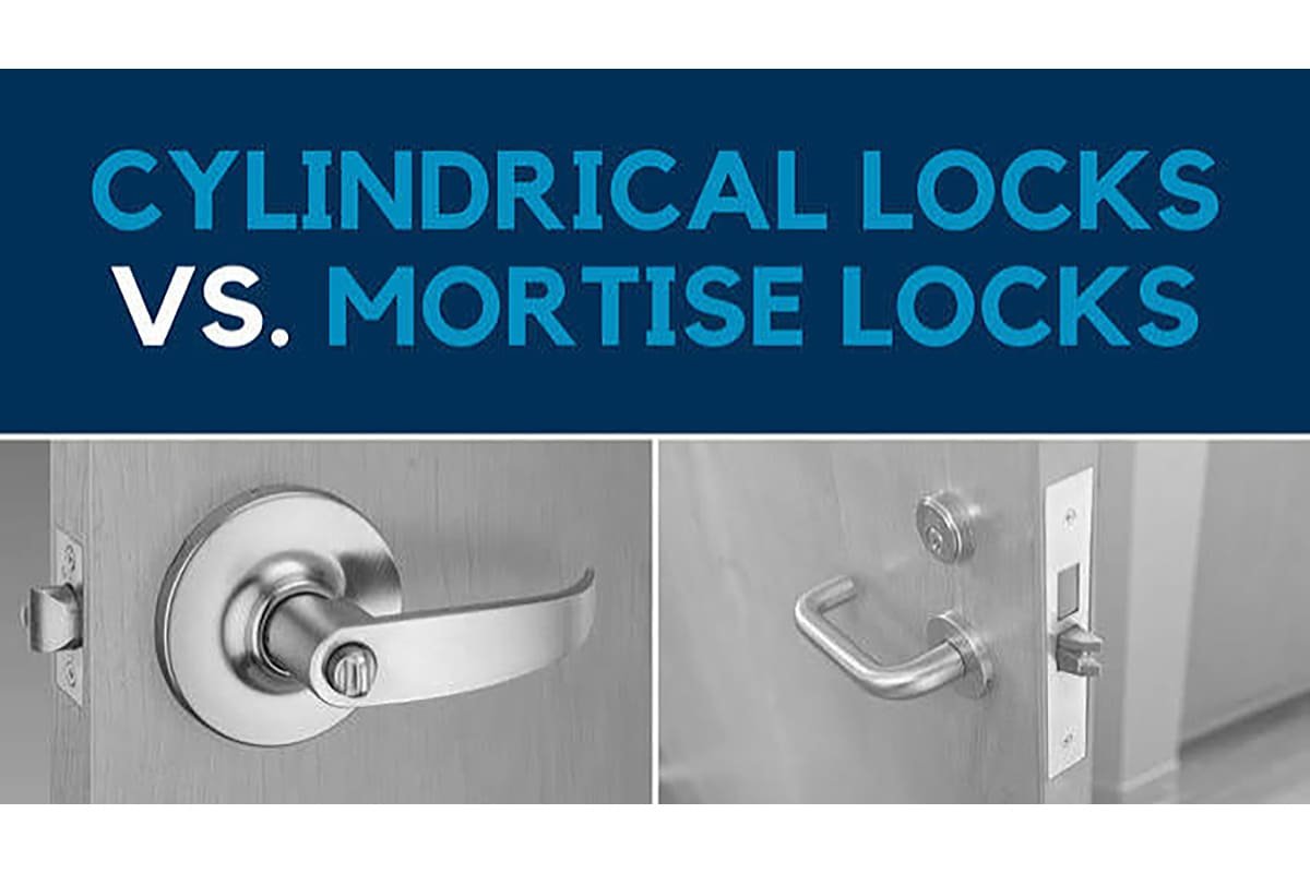 Cylindrical and Mortise Lockset Door Preparation cylindrical lockset and mortise lockset door preparation differences