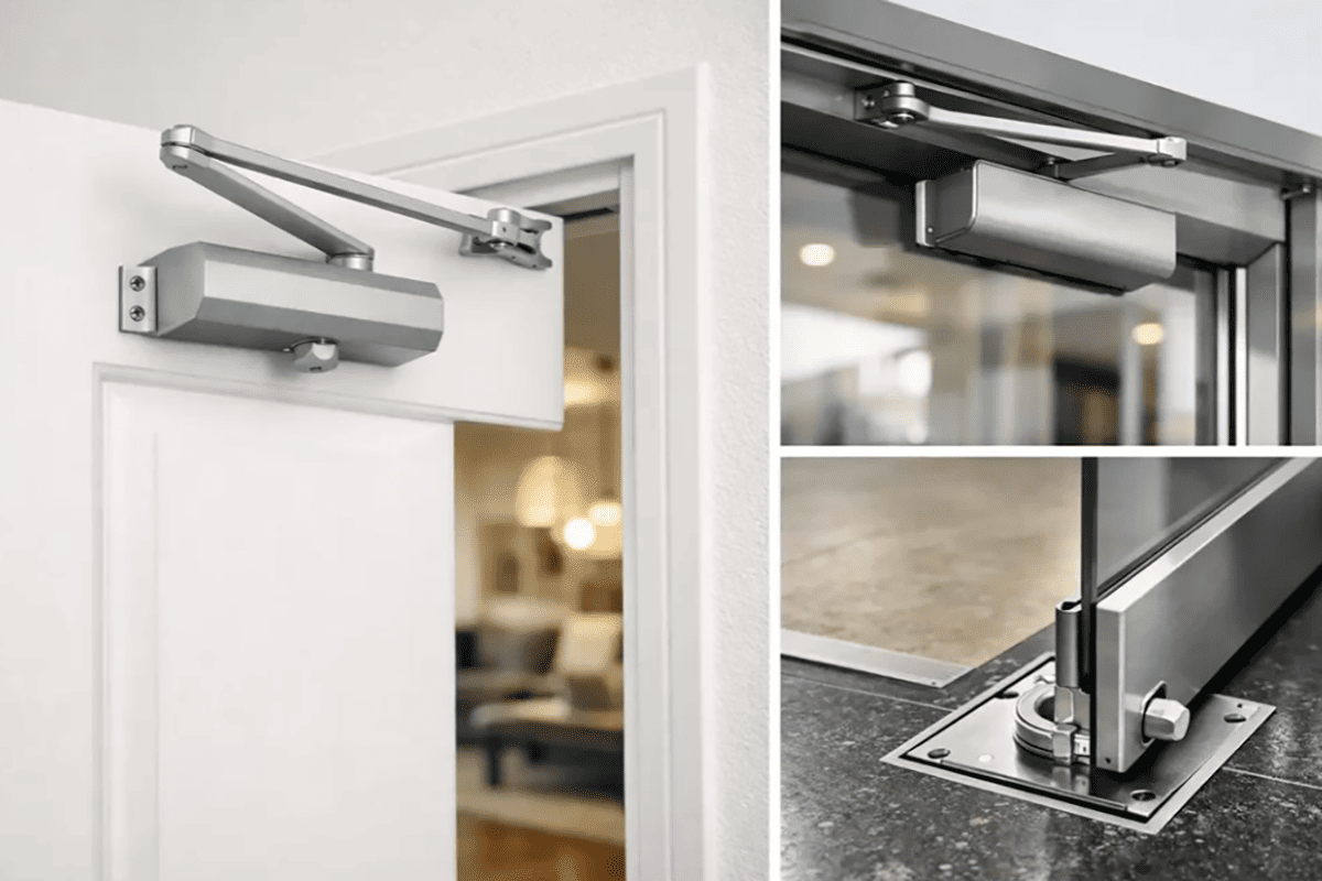Controlled door closer movement in high-traffic areas door closers in high-traffic areas supporting safety and controlled movement