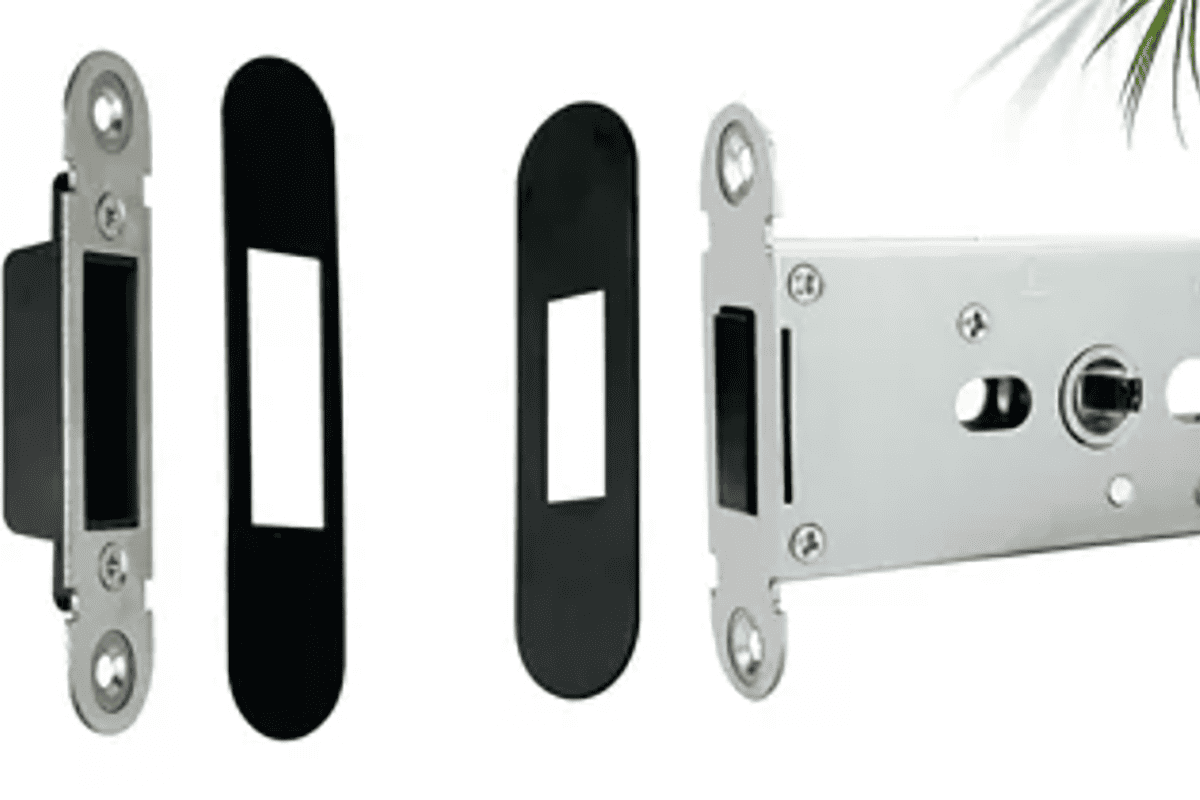 magnetic locking interior door latch parts