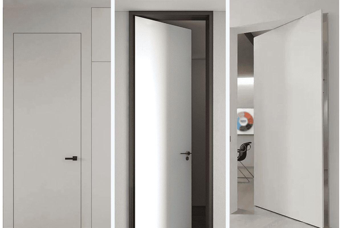 Pivot hinges and pivot sets for oversized hidden doors pivot hinges and pivot sets for oversized hidden doors
