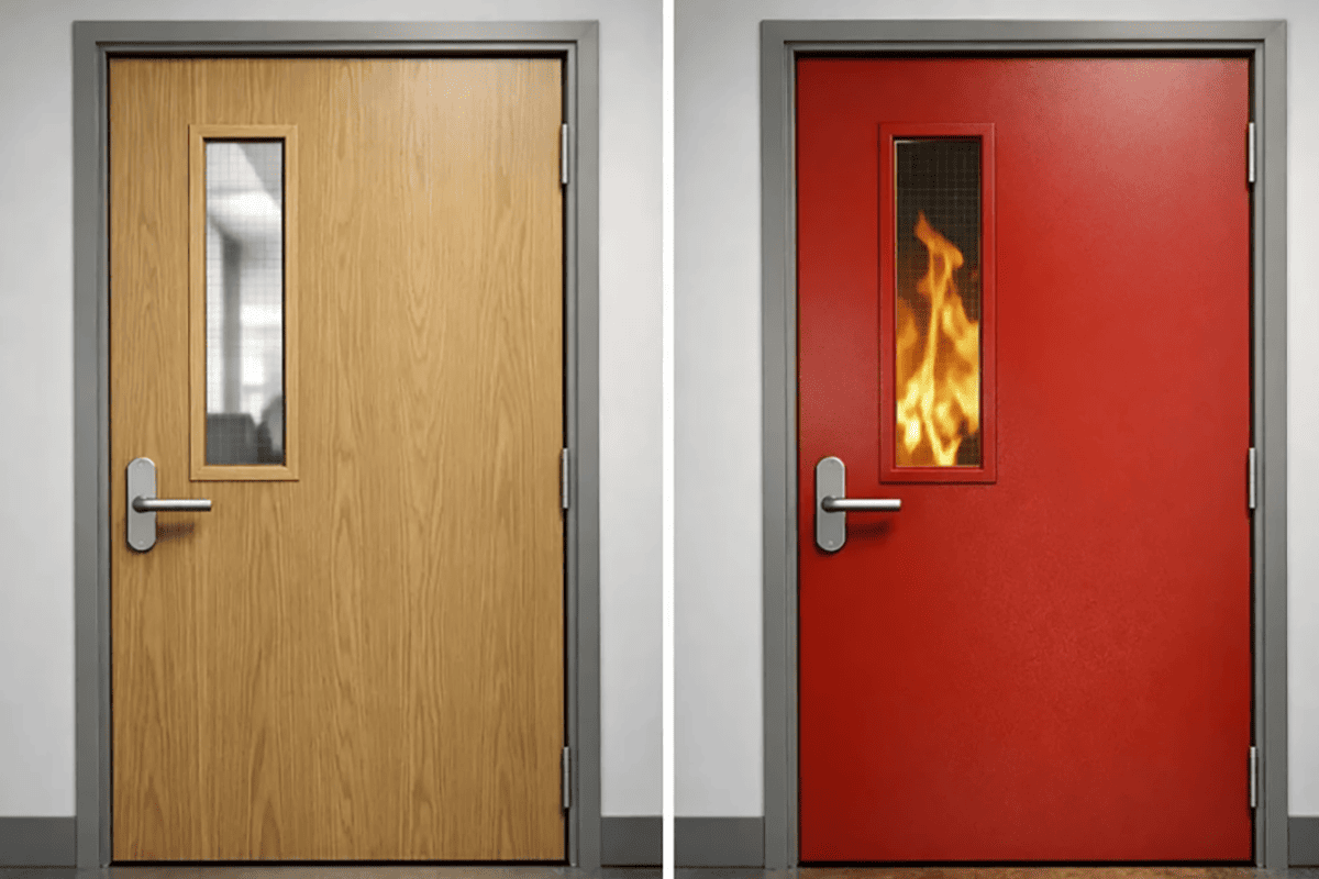 Door handles for fire-rated door sets door handles for fire rated and egress door certified sets