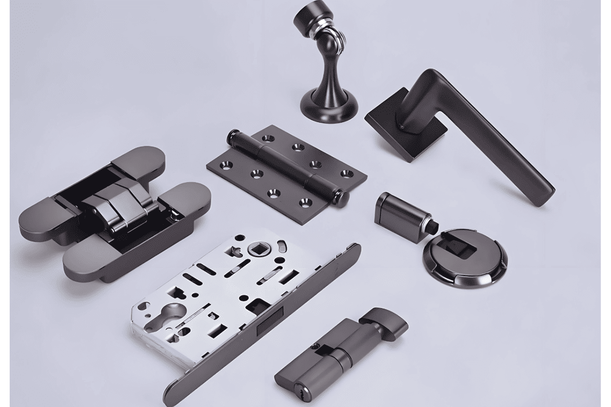 lifespan of door hardware evaluated by mechanical durability and corrosion resistance