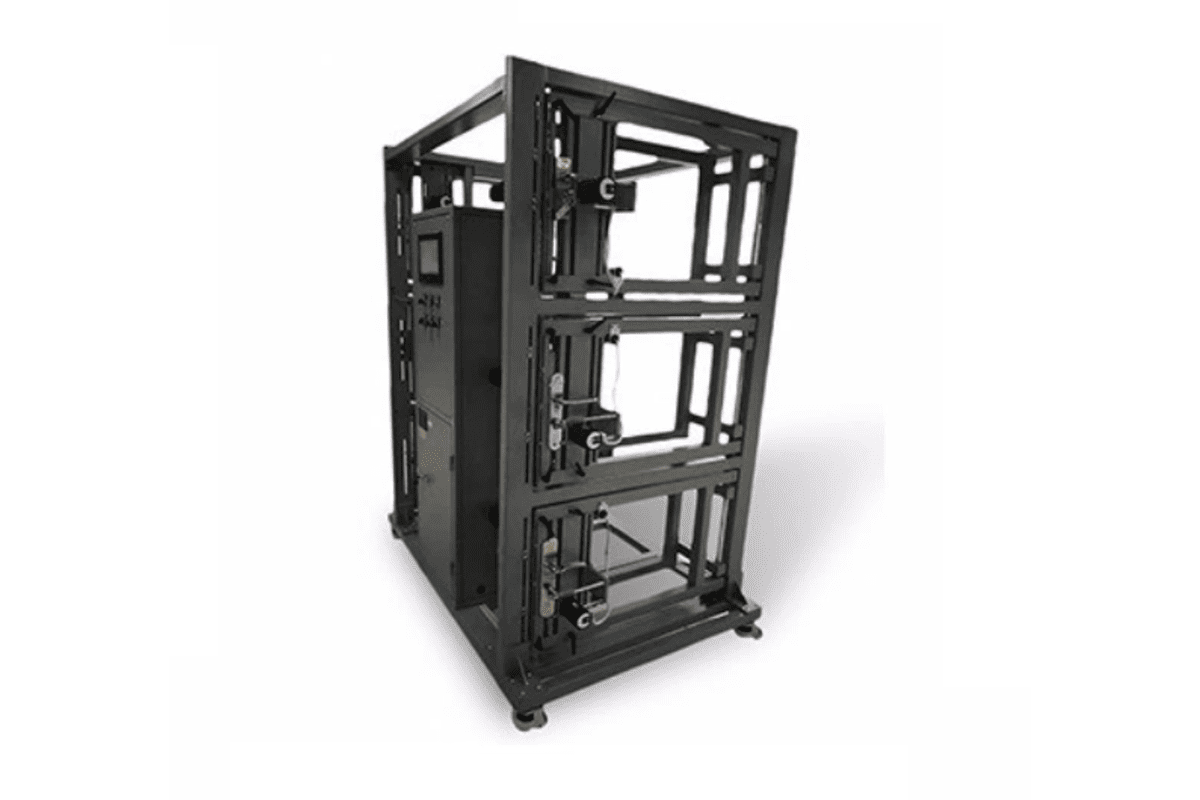 Repeated operation test for mechanical door locks cycle testing for mechanical door locks simulating repeated operation