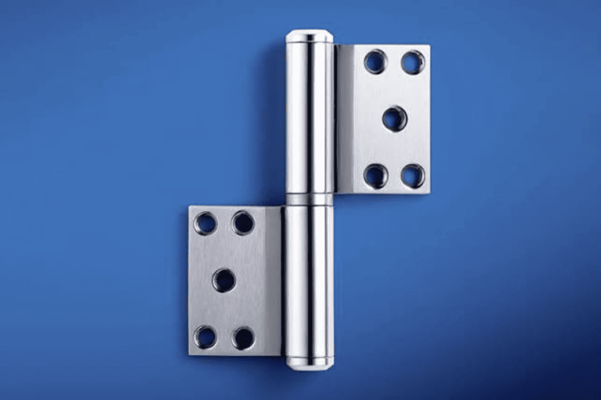 Flag hinge design for door hardware applications flag hinge for detachable door installation and architectural hardware selection