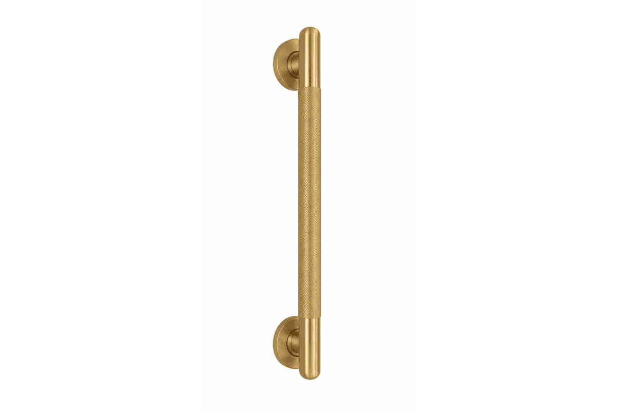 knurled door handles on round rose quality control testing for cycle salt spray and torque