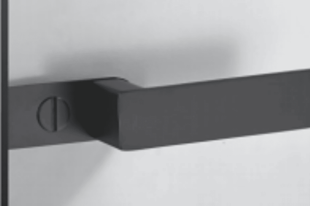 modern door handles for frameless interior doors with mortise lock