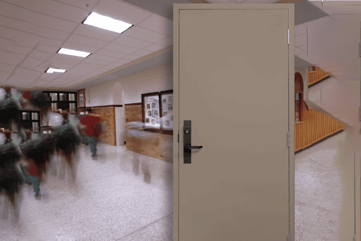 steel door hardware machining coordination before production