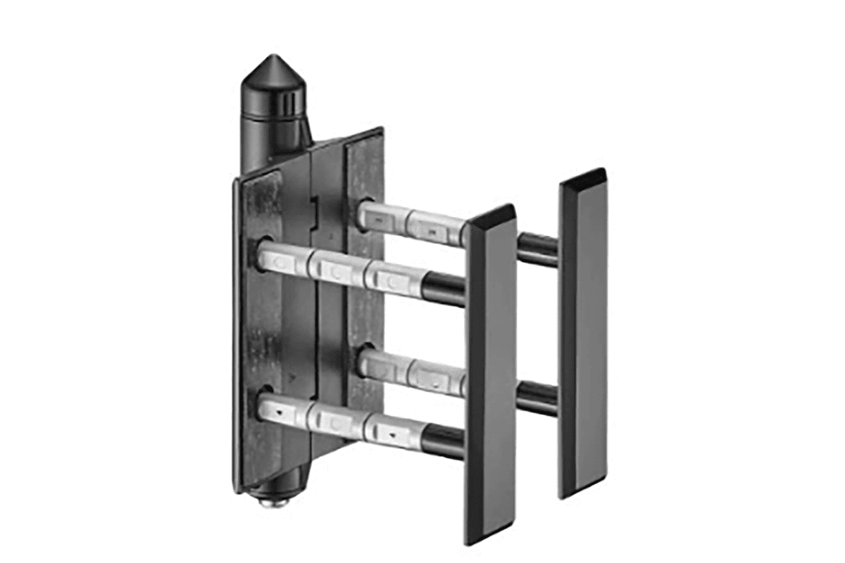 Water-drop weld-on hinge lip for direct fillet welding water-drop weld-on hinges with welding lip for steel gates