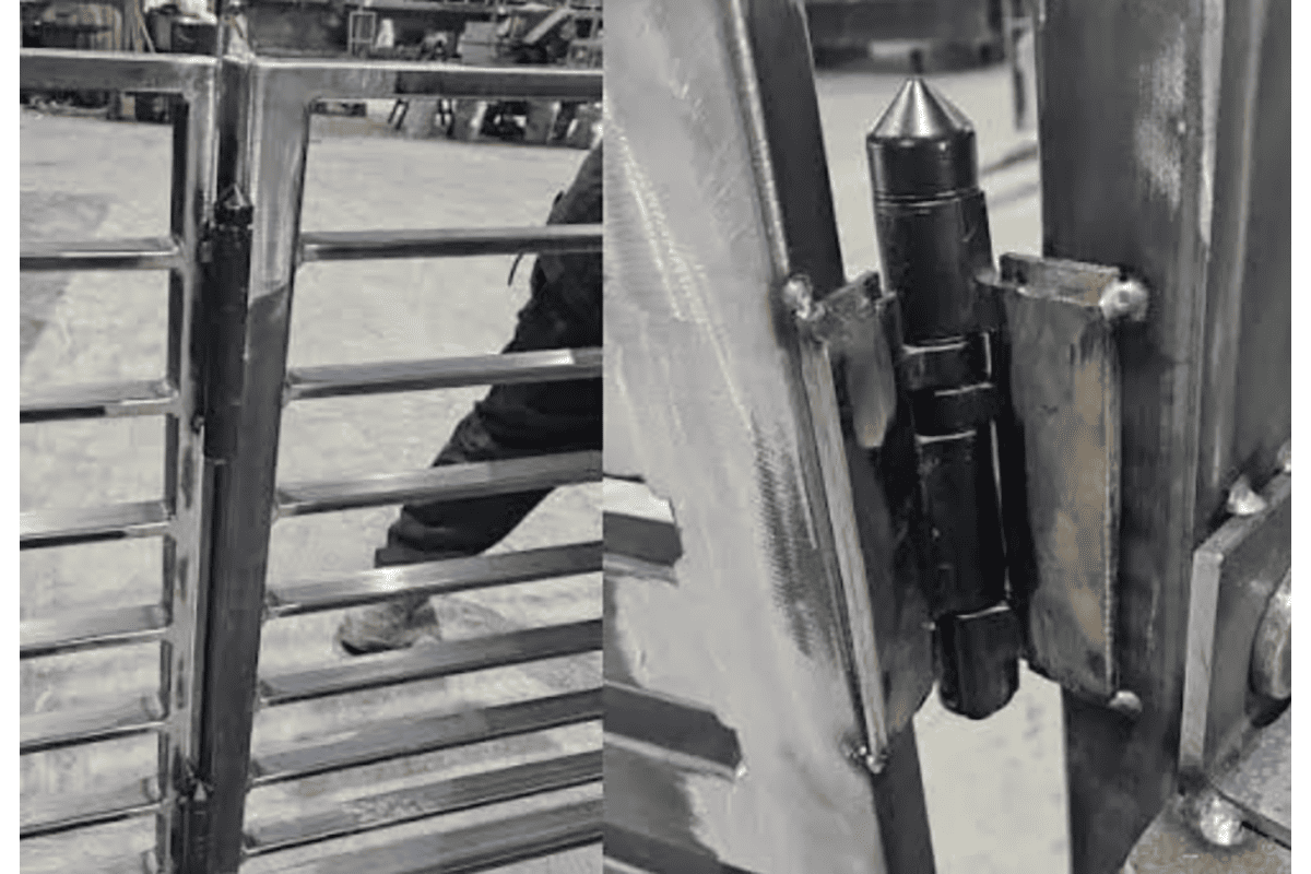 Consistent weld-on hinges for B2B gate hardware buyers weld-on hinges for B2B procurement risk reduction