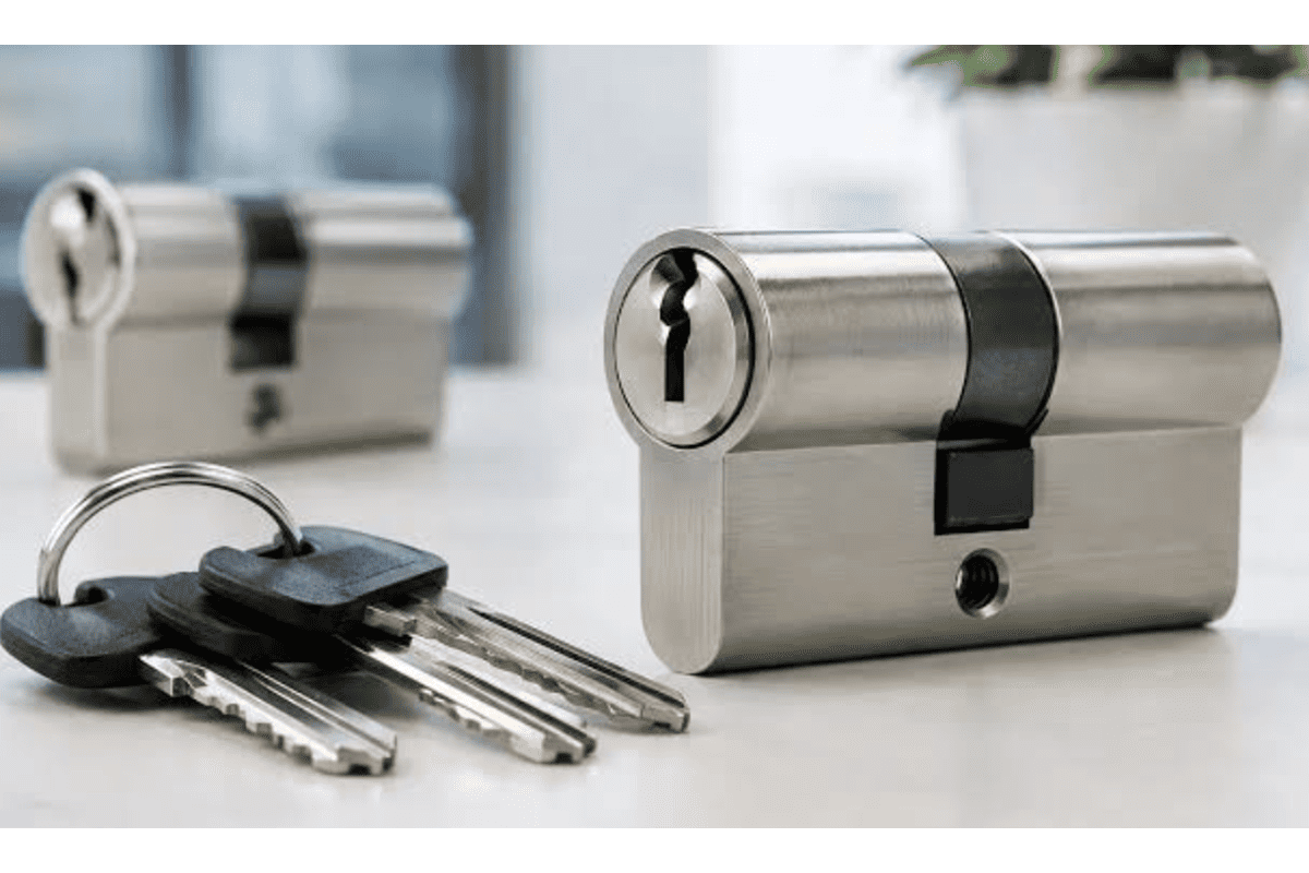 restricted keyways and patented keys duplication control for commercial projects