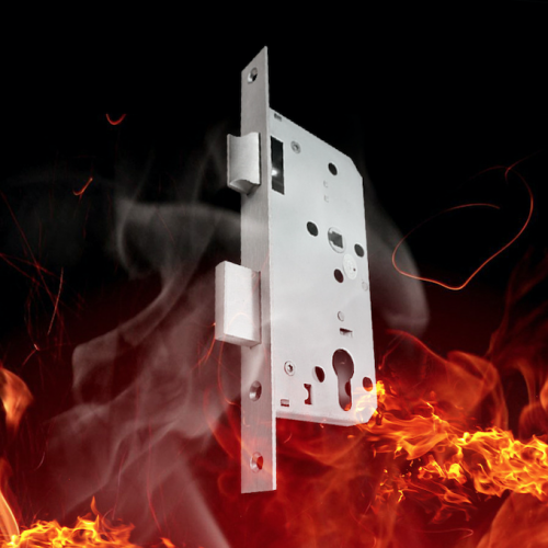 Fire rated door lock